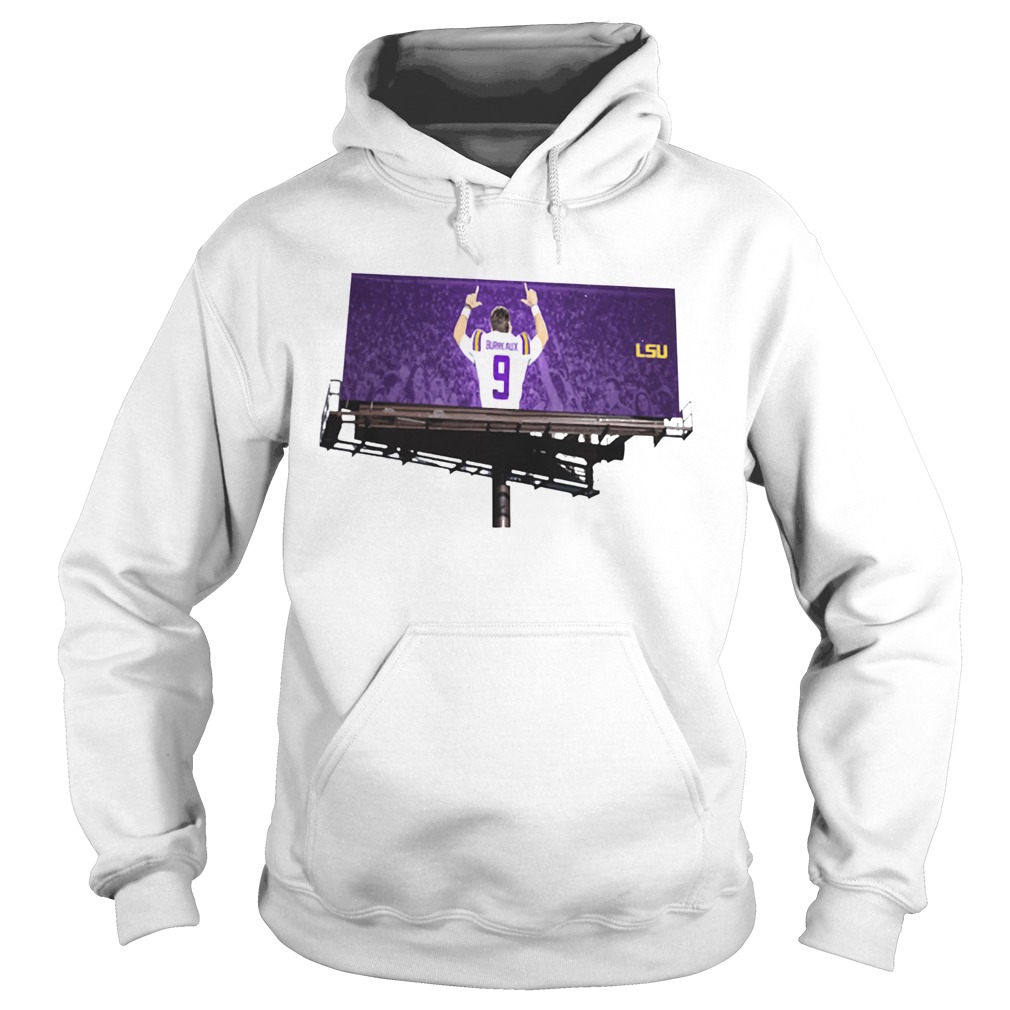 Joe Burreaux LSU Tigers football Offcial Hoodie