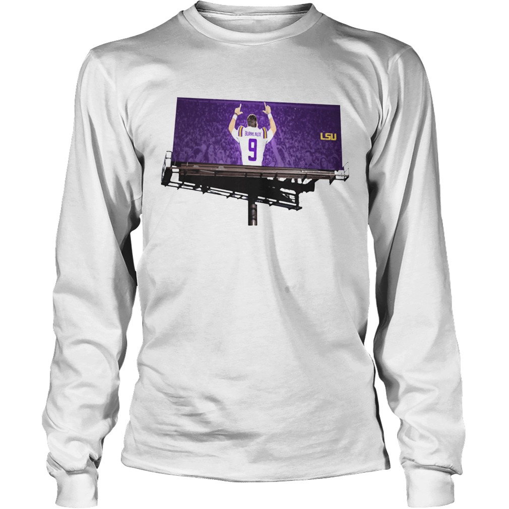 Joe Burreaux LSU Tigers football Offcial LongSleeve