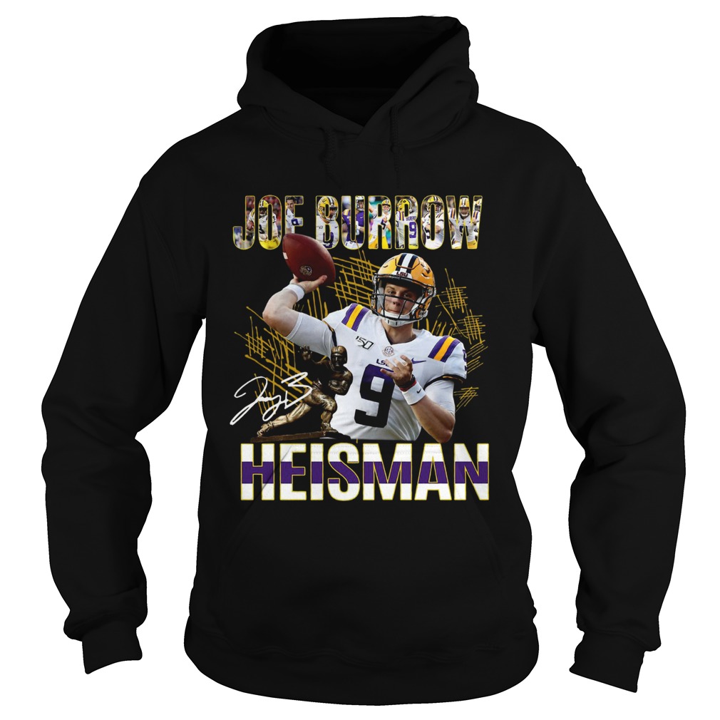 Joe Burrow Heisman Signatures Hoodie