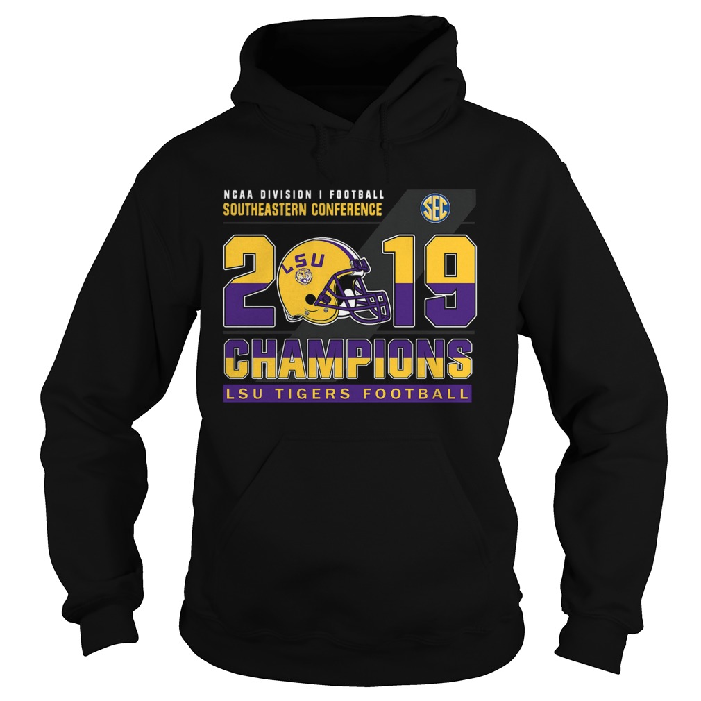 LSu Tigers Football Ncaa division football southeastern conference 2019 champions Hoodie
