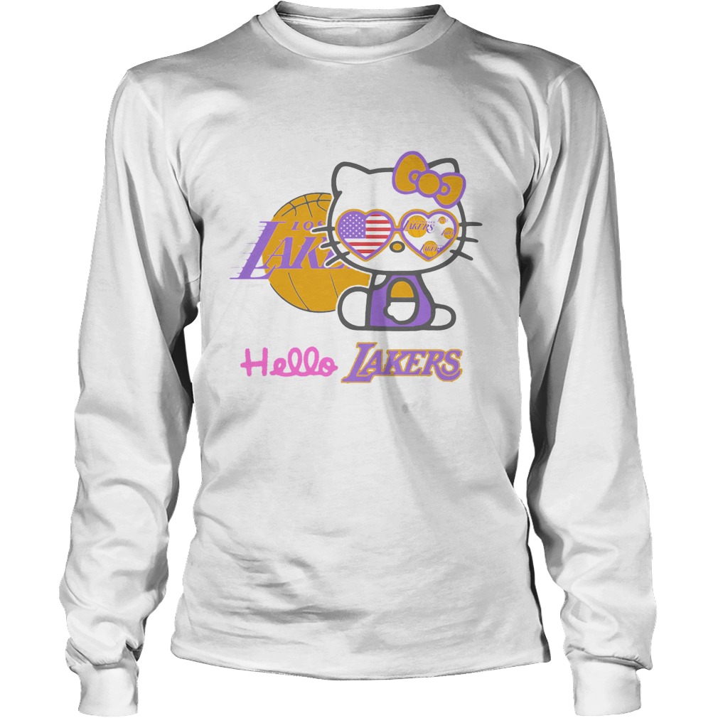 Los Angeles Lakers Hello Kitty LongSleeve