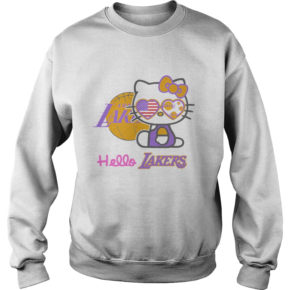 Los Angeles Lakers Hello Kitty Sweatshirt