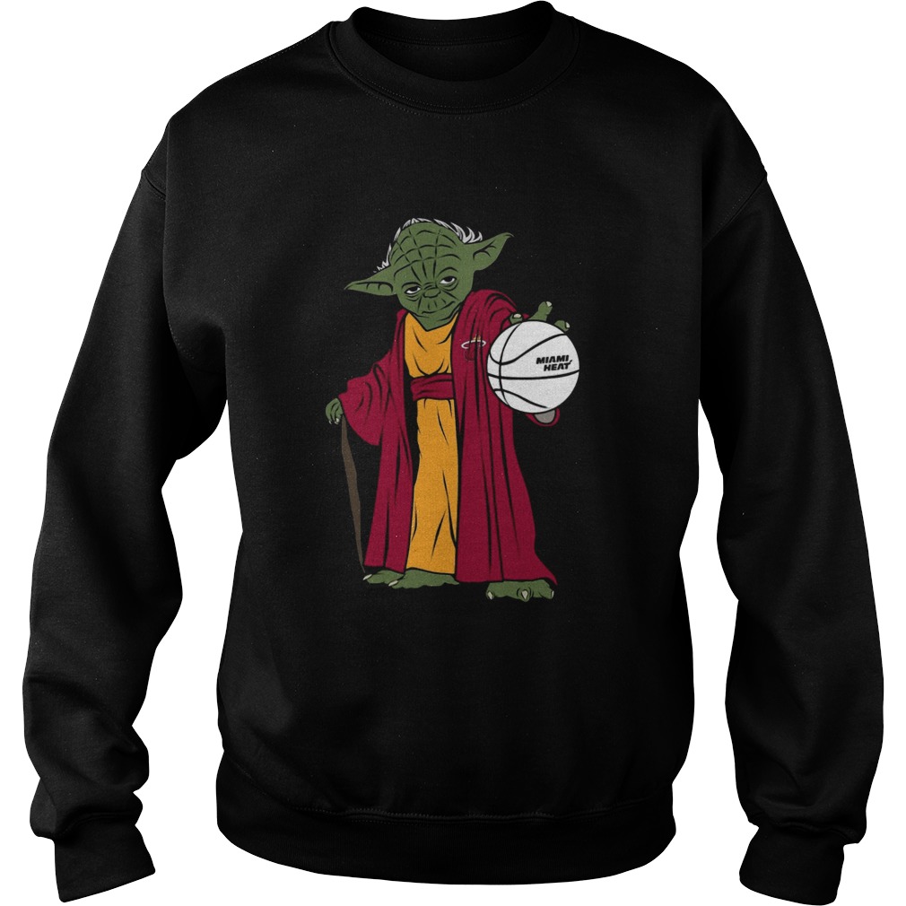 Master Yoda Miami Heat Sweatshirt