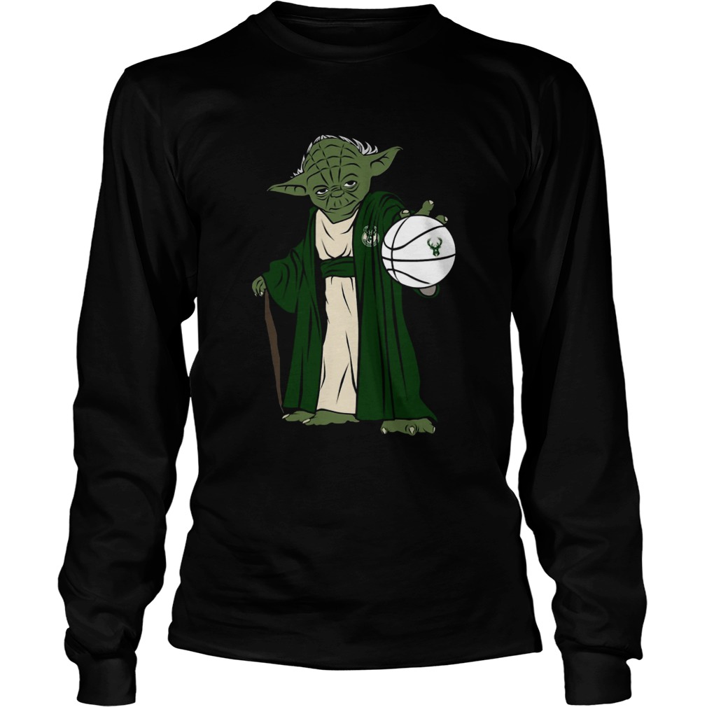 Master Yoda Milwaukee Bucks LongSleeve