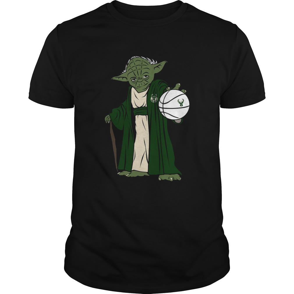 Master Yoda Milwaukee Bucks shirt