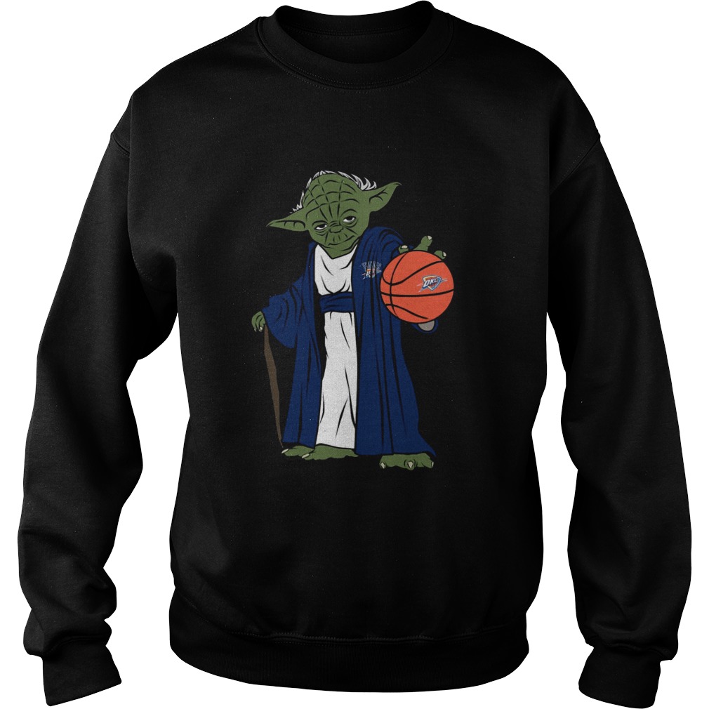Master Yoda Oklahoma City Thunder Sweatshirt