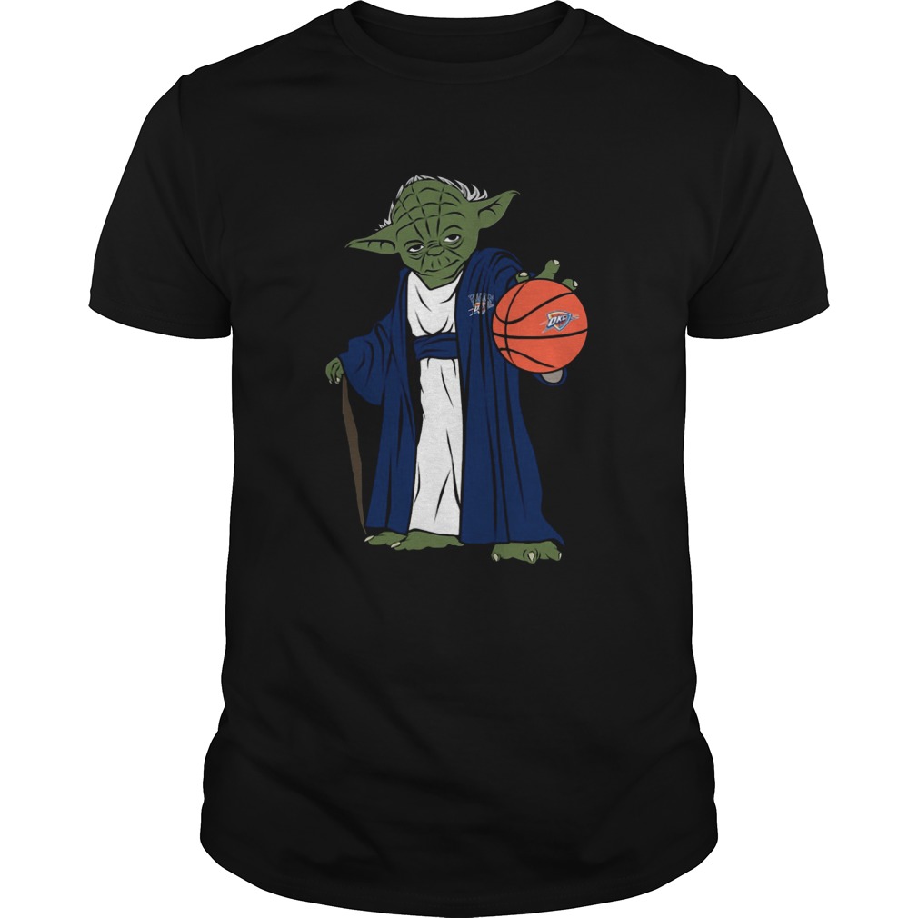 Master Yoda Oklahoma City Thunder shirt
