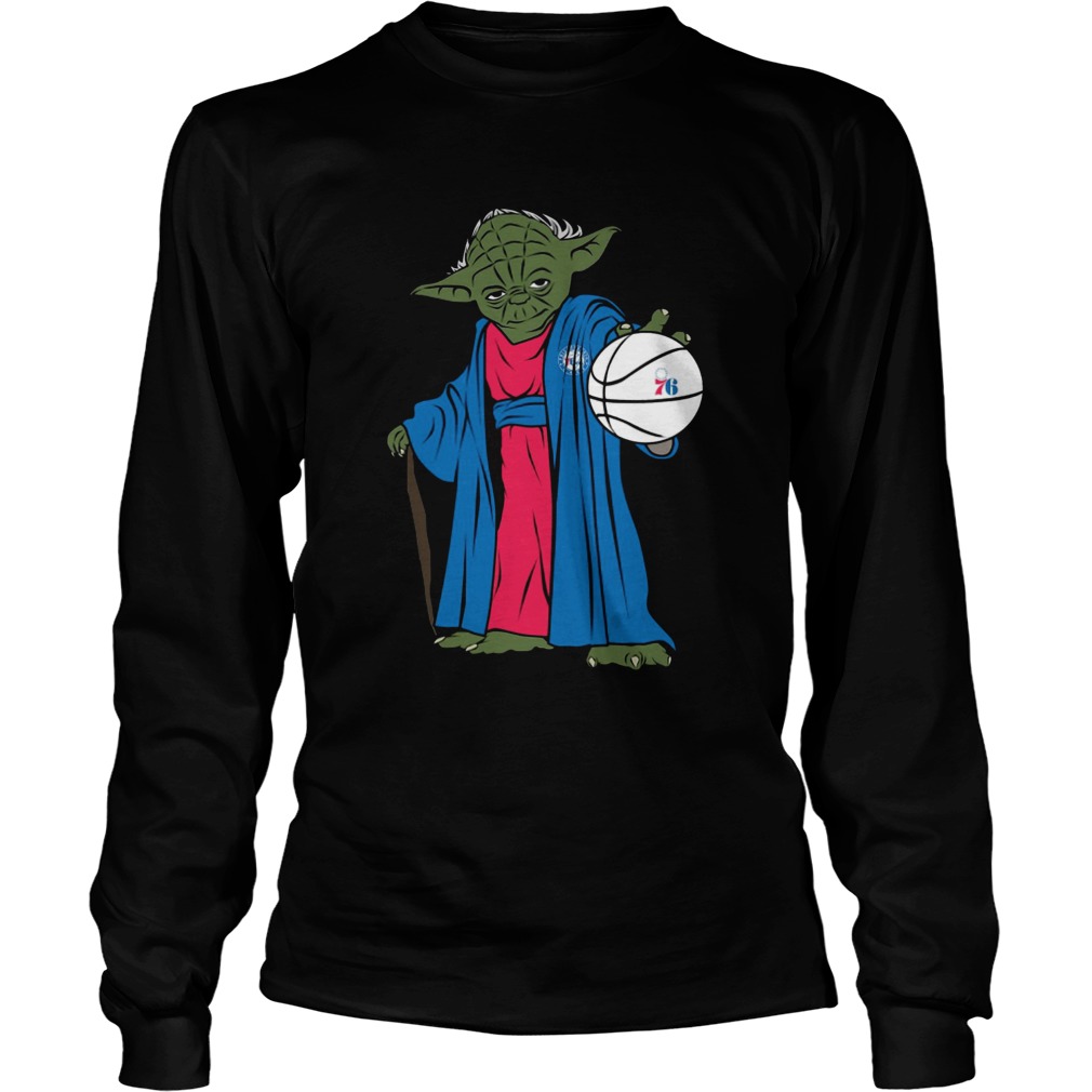 Master Yoda Philadelphia 76ers LongSleeve