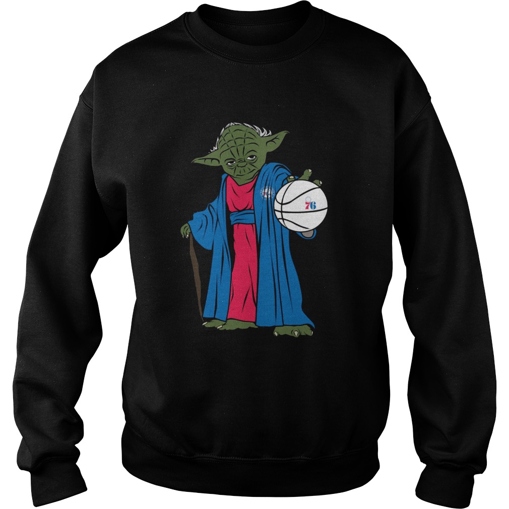 Master Yoda Philadelphia 76ers Sweatshirt