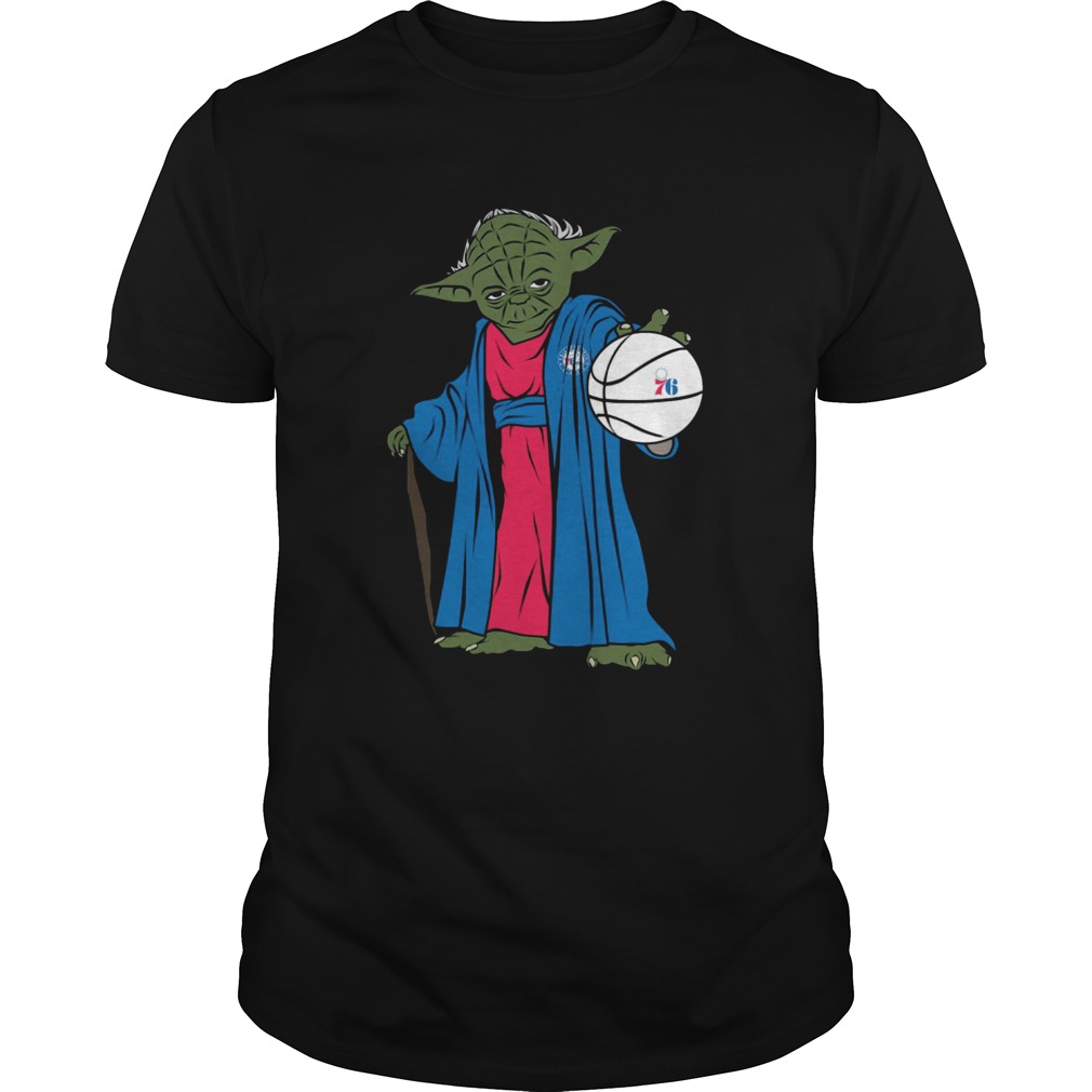 Master Yoda Philadelphia 76ers shirt