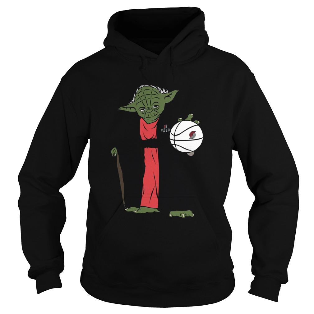 Master Yoda Portland Trail Blazers Hoodie
