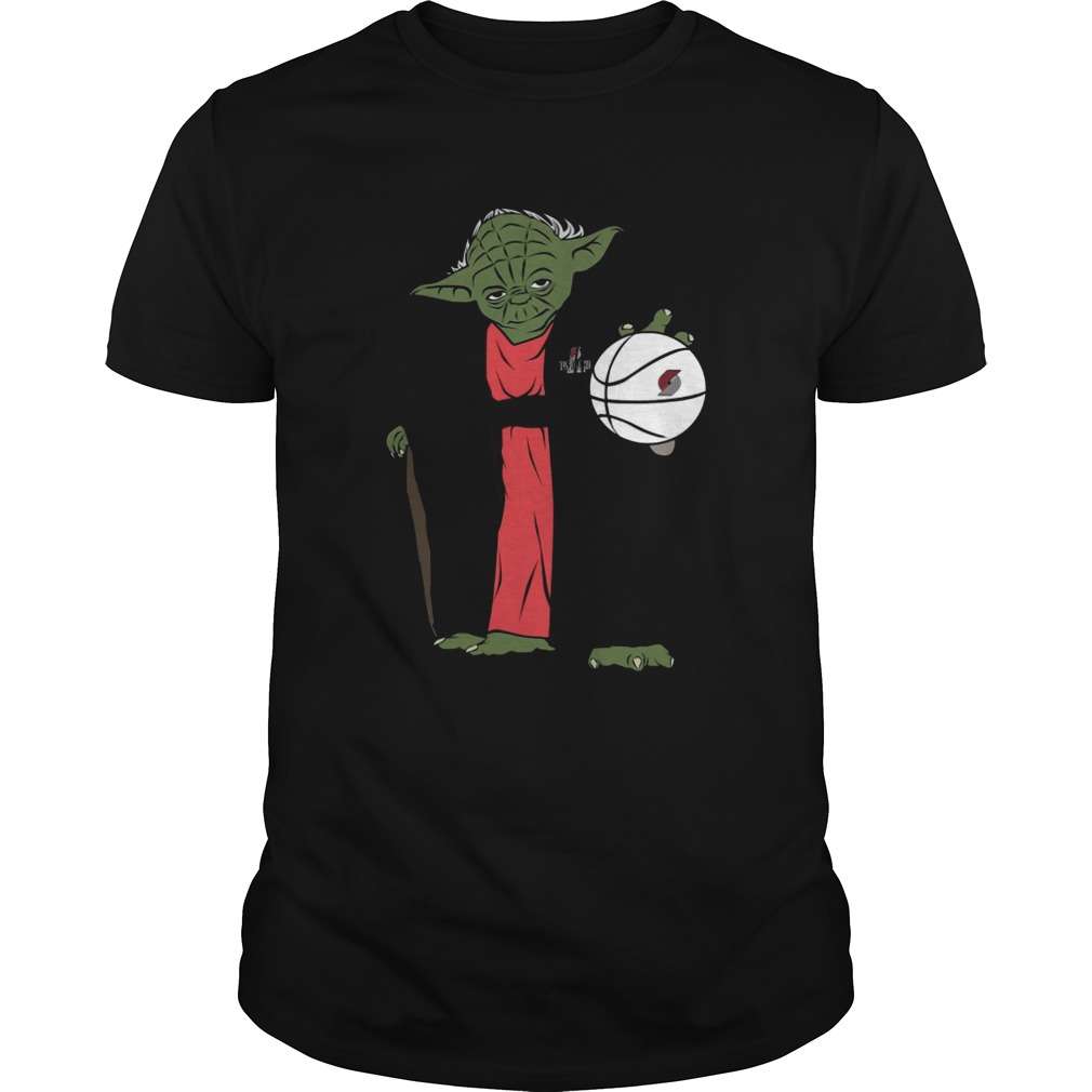 Master Yoda Portland Trail Blazers shirt