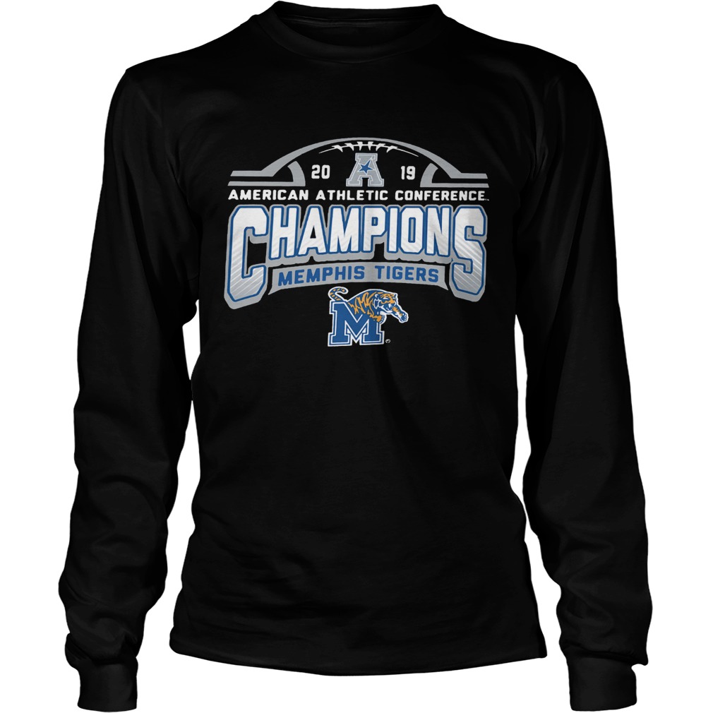 Memphis Tigers American Athletic Conference 2019 AAC Football Champions LongSleeve