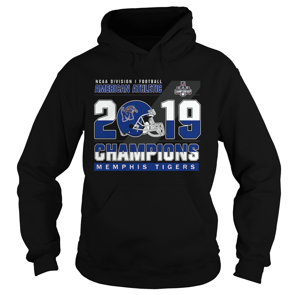 Memphis Tigers Division Athletic coast 2019 champions Hoodie