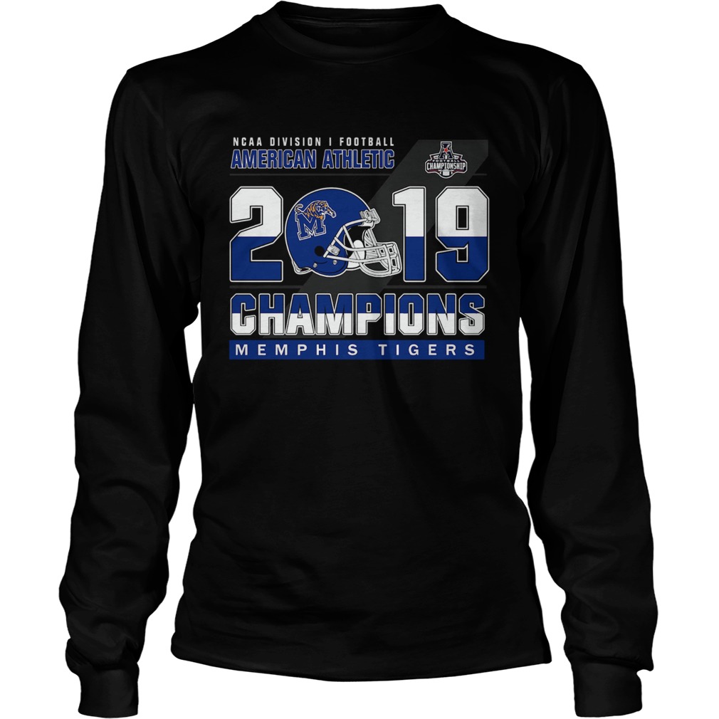 Memphis Tigers Division Athletic coast 2019 champions LongSleeve