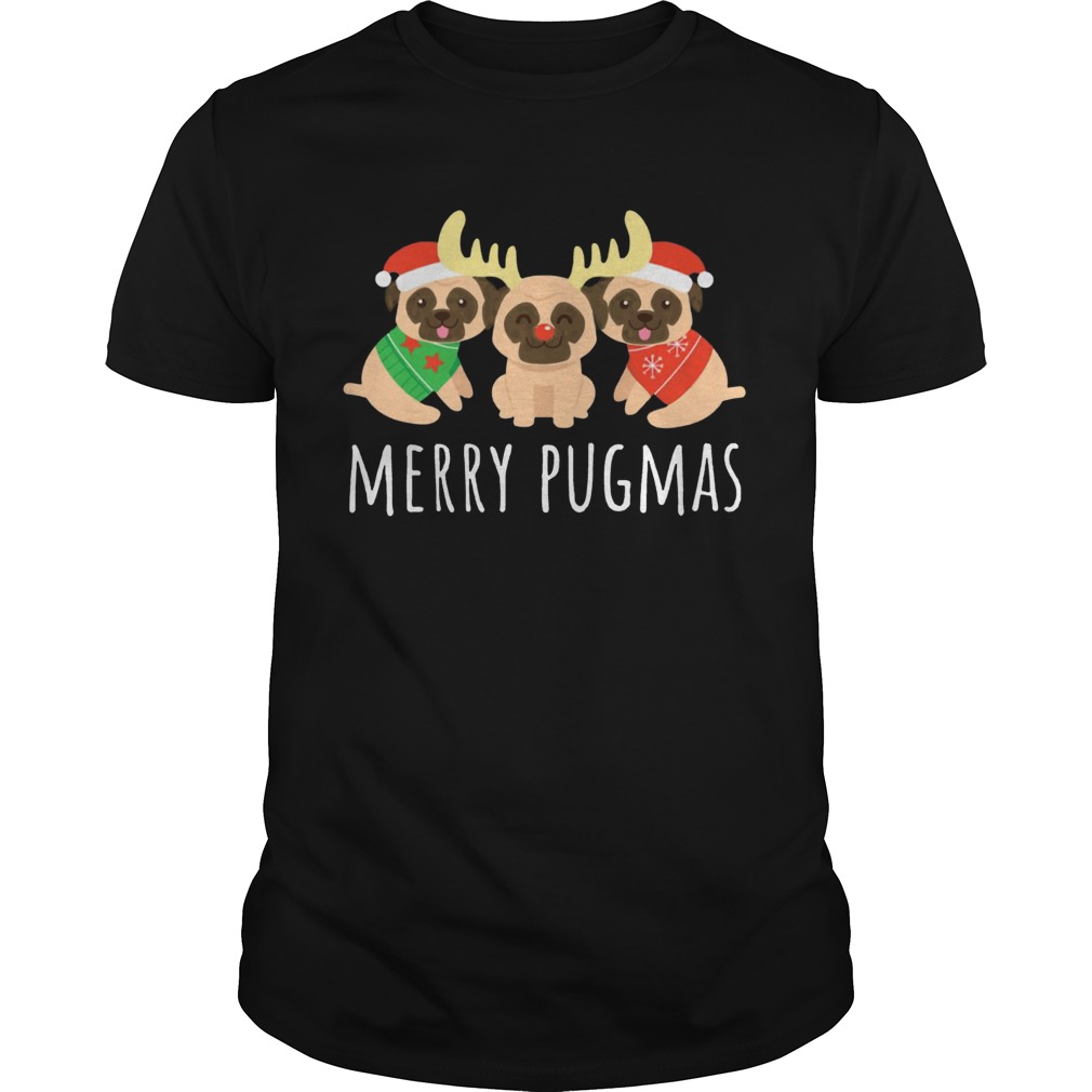 Merry Pugmas Pug Dog Ugly Christmas shirt