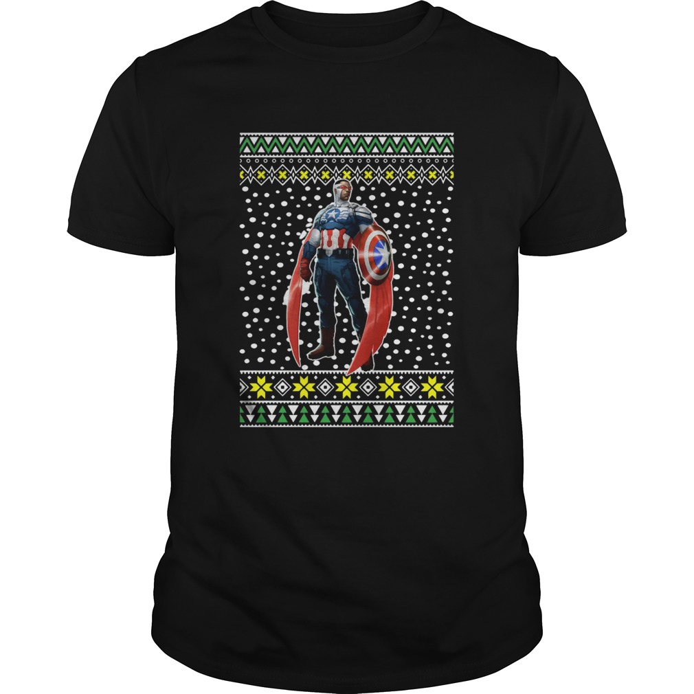New Captain America Falcon Ugly Christmas Unisex