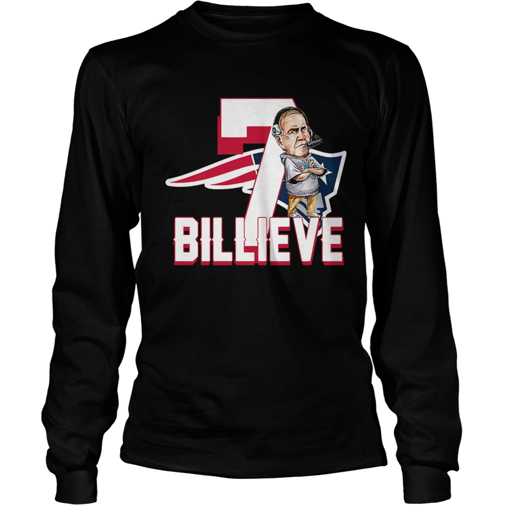 New England Patriots 7 Billieve vs Buffalo Bills LongSleeve