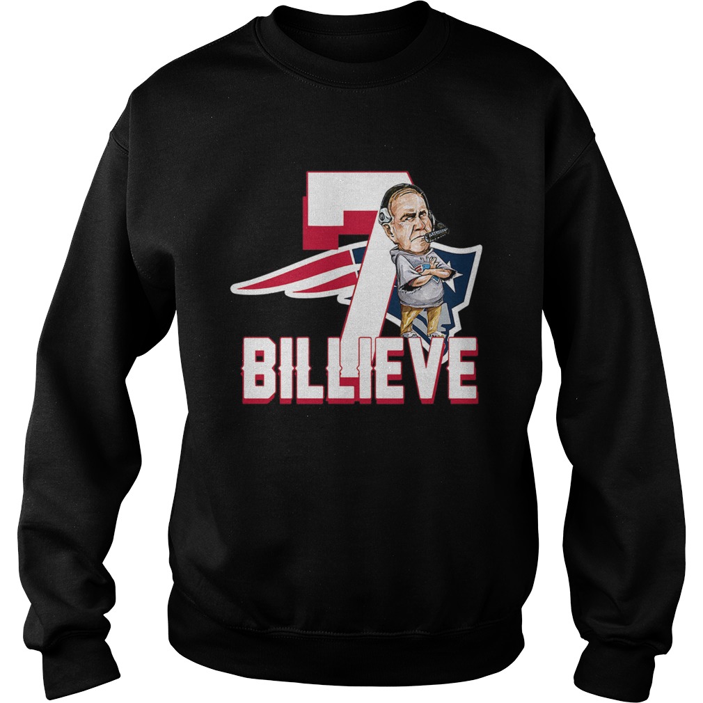 New England Patriots 7 Billieve vs Buffalo Bills Sweatshirt