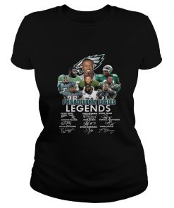 Philadelphia Eagles Legends Players Signatures  Classic Ladies