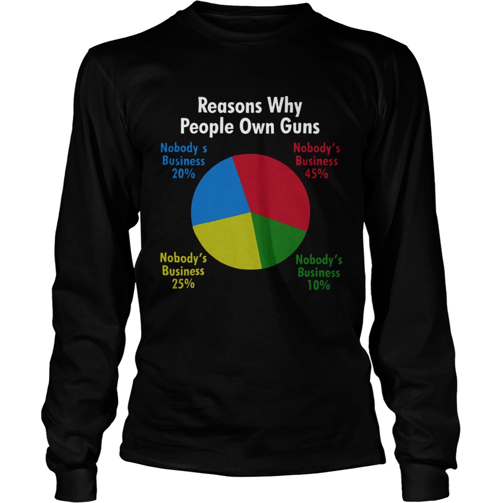 Reasons Why People Own Guns LongSleeve