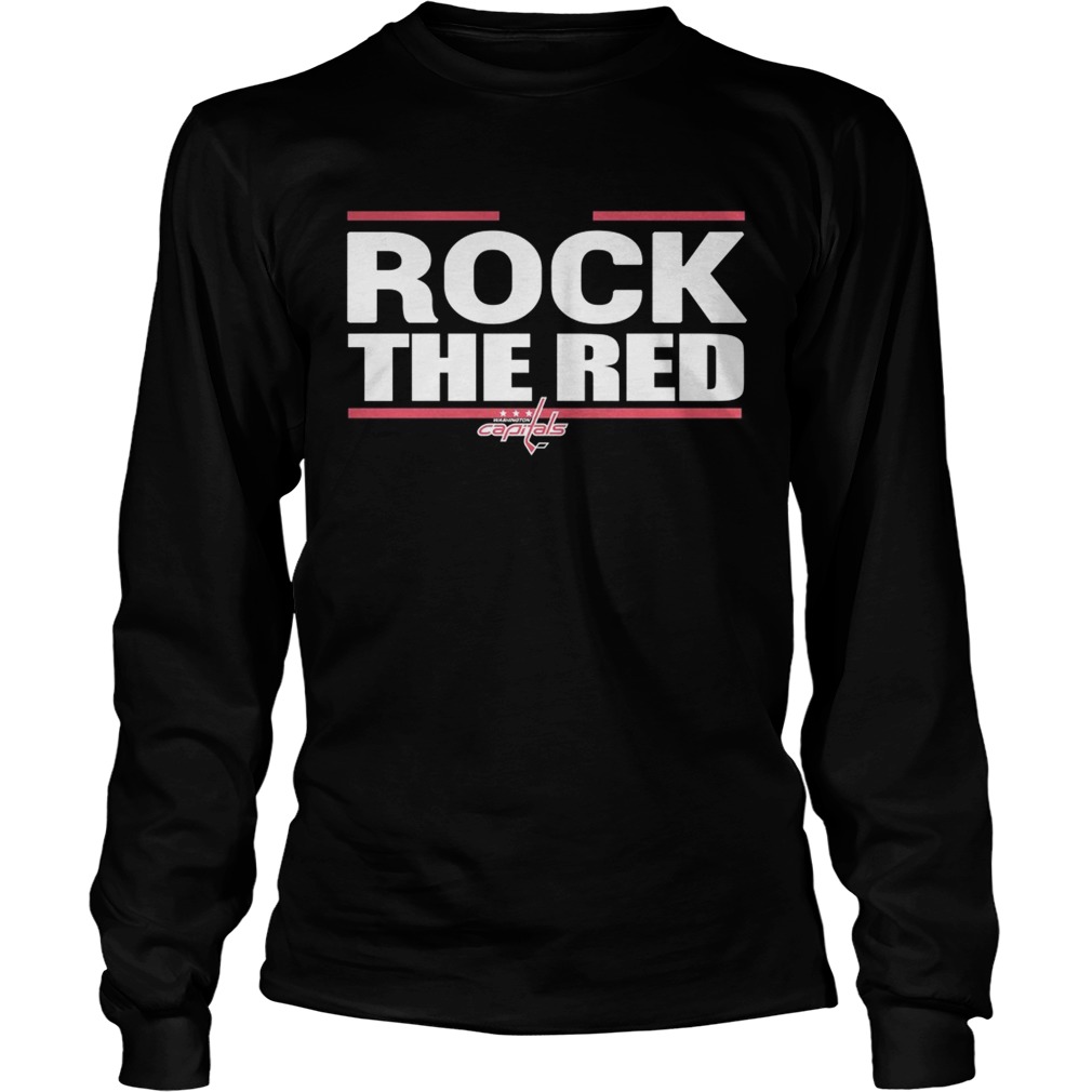 Rock the red Washington Capitals LongSleeve