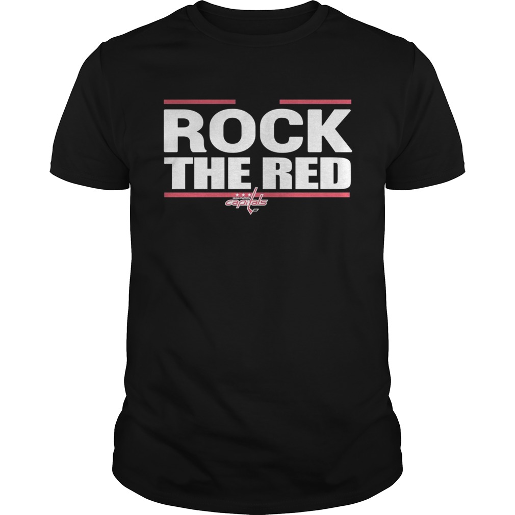 Rock the red Washington Capitals shirt