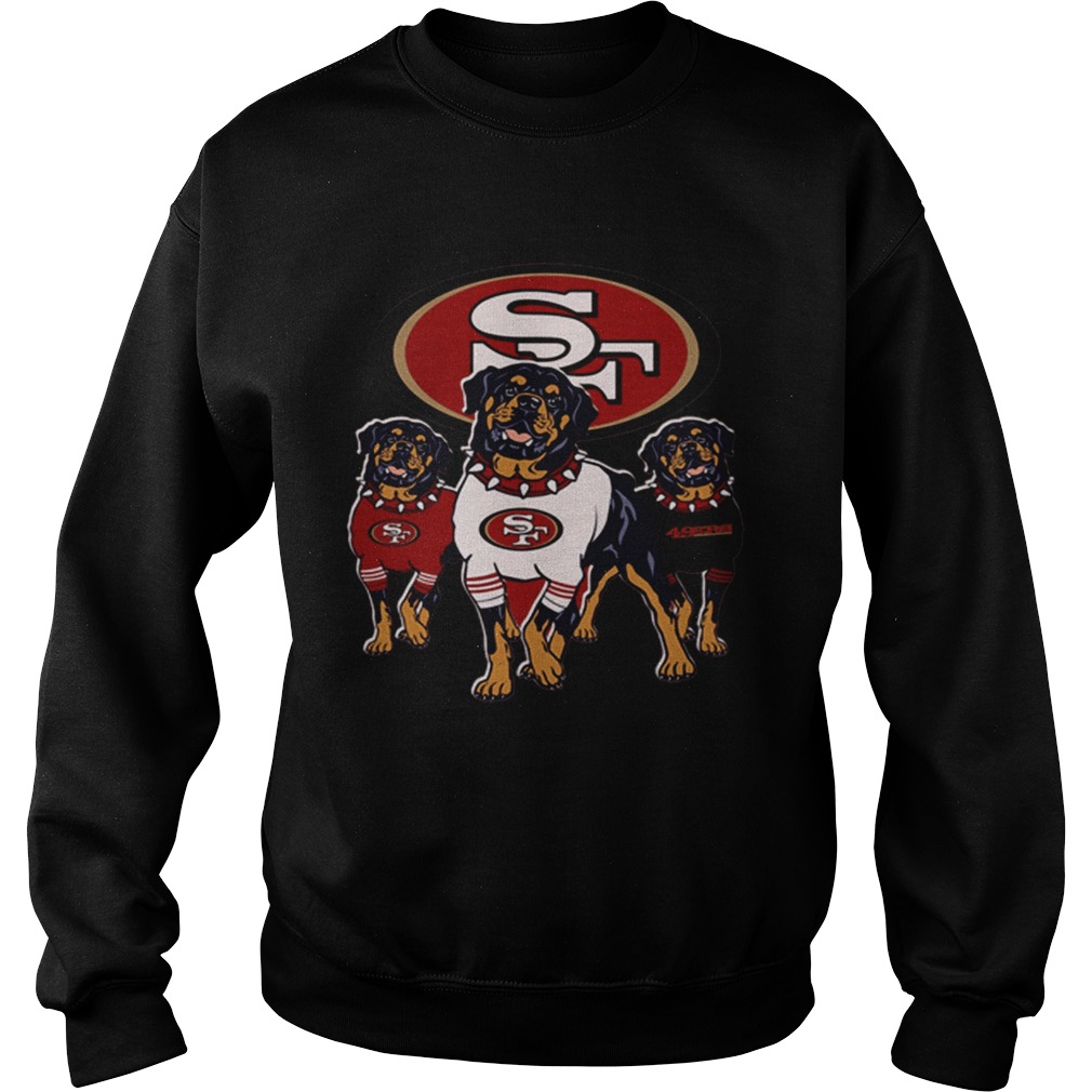 San Francisco 49ers Rottweiler Sweatshirt