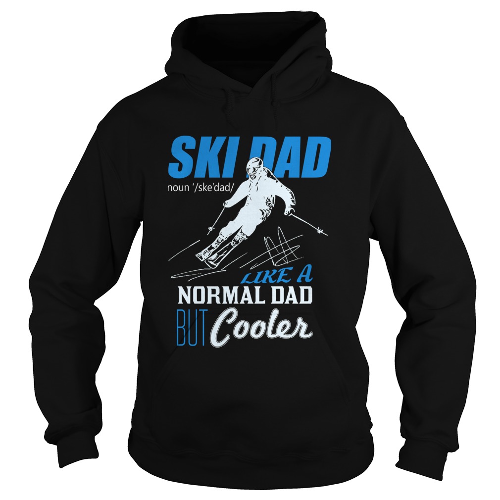 Ski Dad Like A Normal Dad But Cooler Hoodie