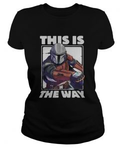 Star Wars The Mandalorian This Is The Way Portrait  Classic Ladies