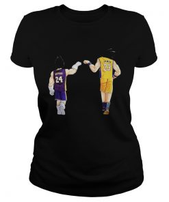 Vegeta Kobe Bryant and Goku Lebron James  Classic Ladies