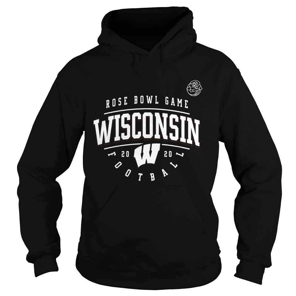 Wisconsin Badgers Football 2020 Rose Bowl Bound Tackle Hoodie