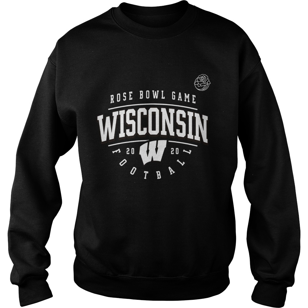 Wisconsin Badgers Football 2020 Rose Bowl Bound Tackle Sweatshirt