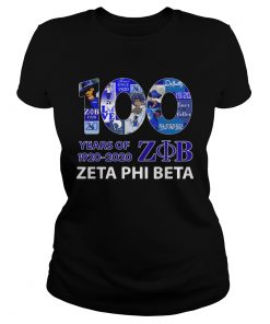 100 Years Of 19202020 ZOB Zeta Phi Beta  Classic Ladies