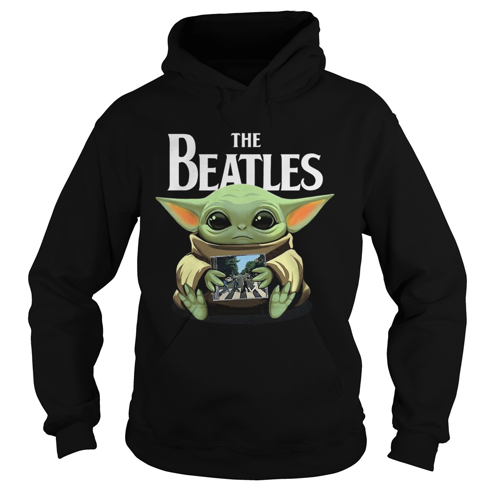 1577957702Baby Yoda Hug The Beatles Hoodie