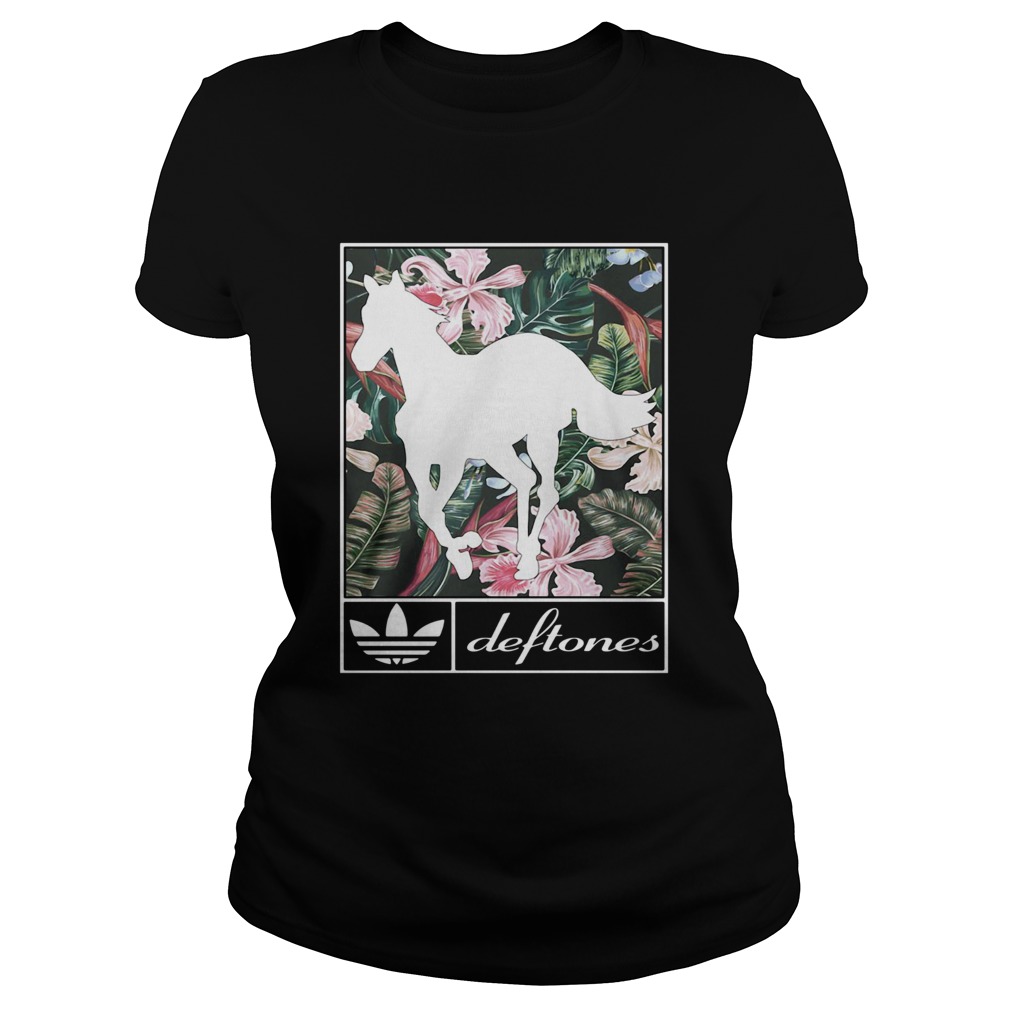 1578022049Deftones Horse Flowers Classic Ladies