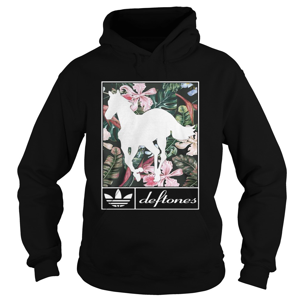 1578022049Deftones Horse Flowers Hoodie
