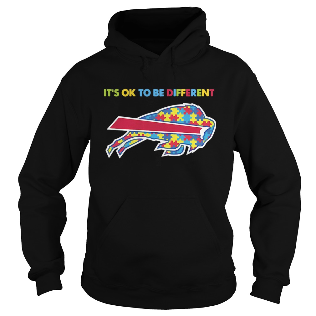 Autism Awareness Its Ok To Be Different Buffalo Bills Hoodie