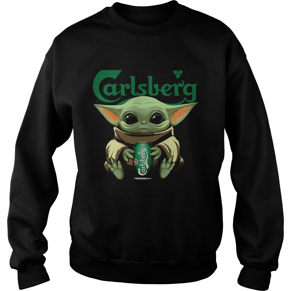 Baby Yoda Hug Carlsberg Sweatshirt