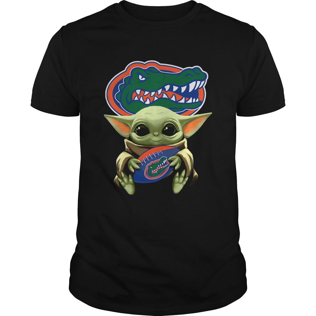 Baby Yoda Hug Florida Gators shirt