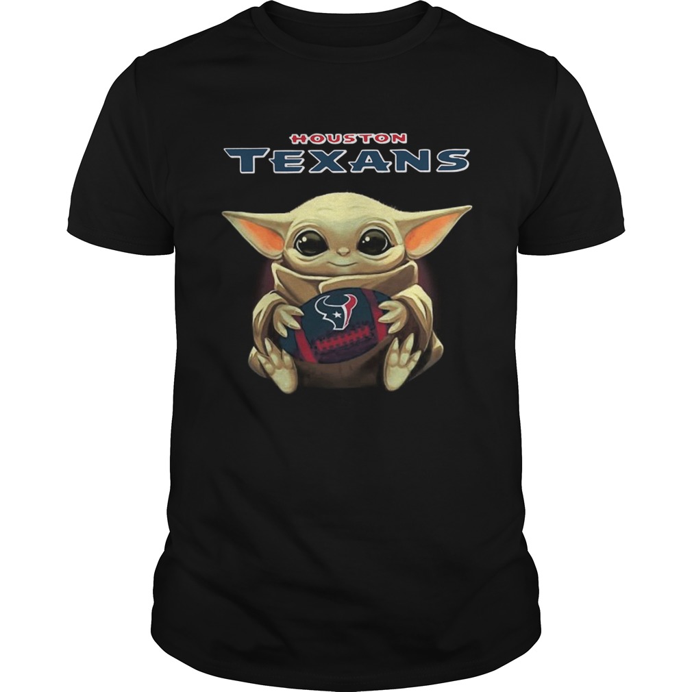 Baby Yoda Hug Houston Texas shirt
