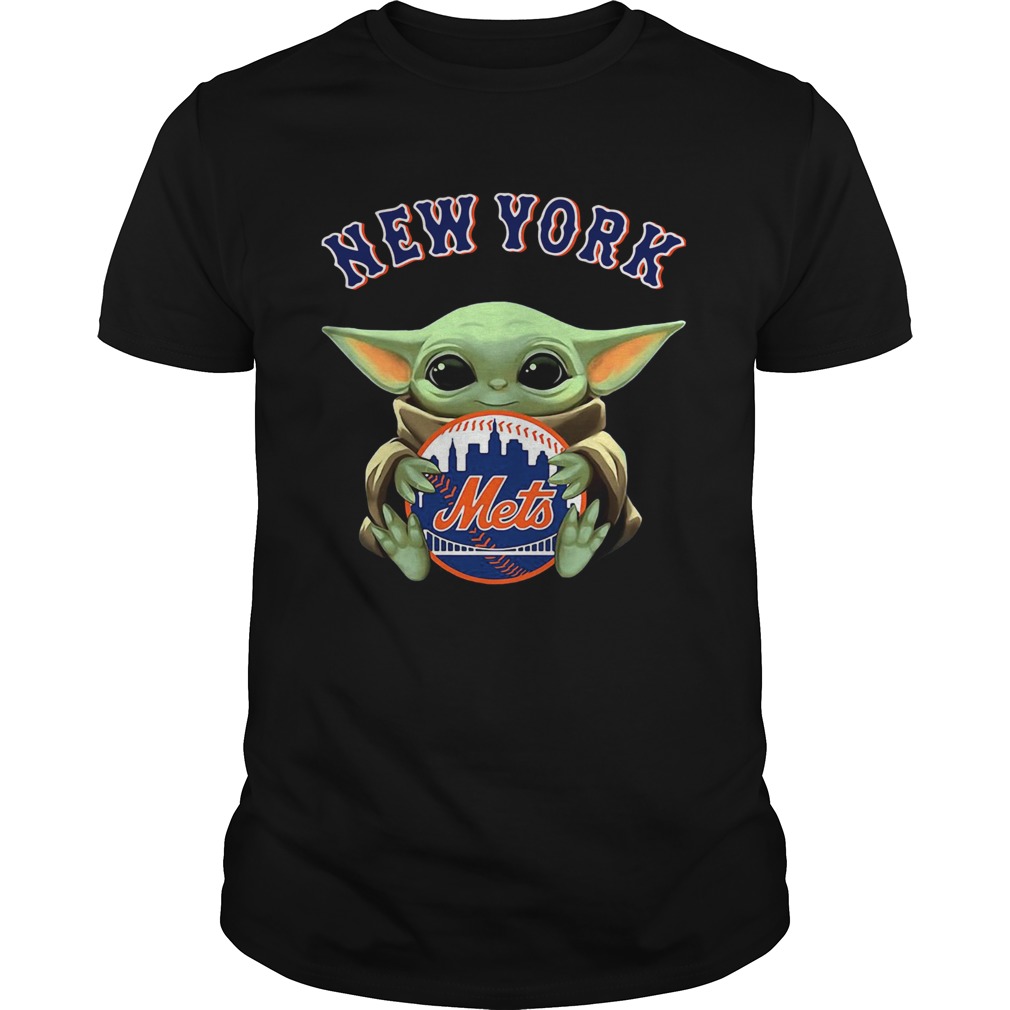 Baby Yoda Hug New York Mets shirt