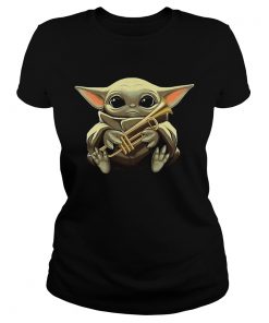 Baby Yoda Hug Trumpet  Classic Ladies