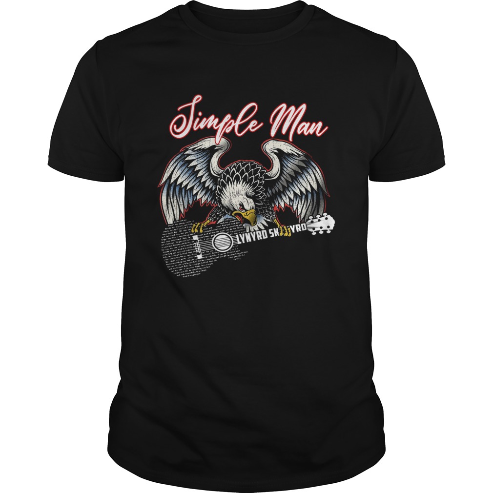 Eagle simple man Lynyrd Skynyrd shirt