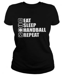 Eat Sleep Handstand Repeat  Classic Ladies