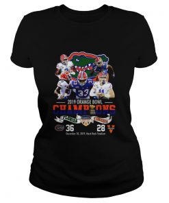 Florida Gators 2019 Orange Bowl Champions Florida VS Virginia  Classic Ladies