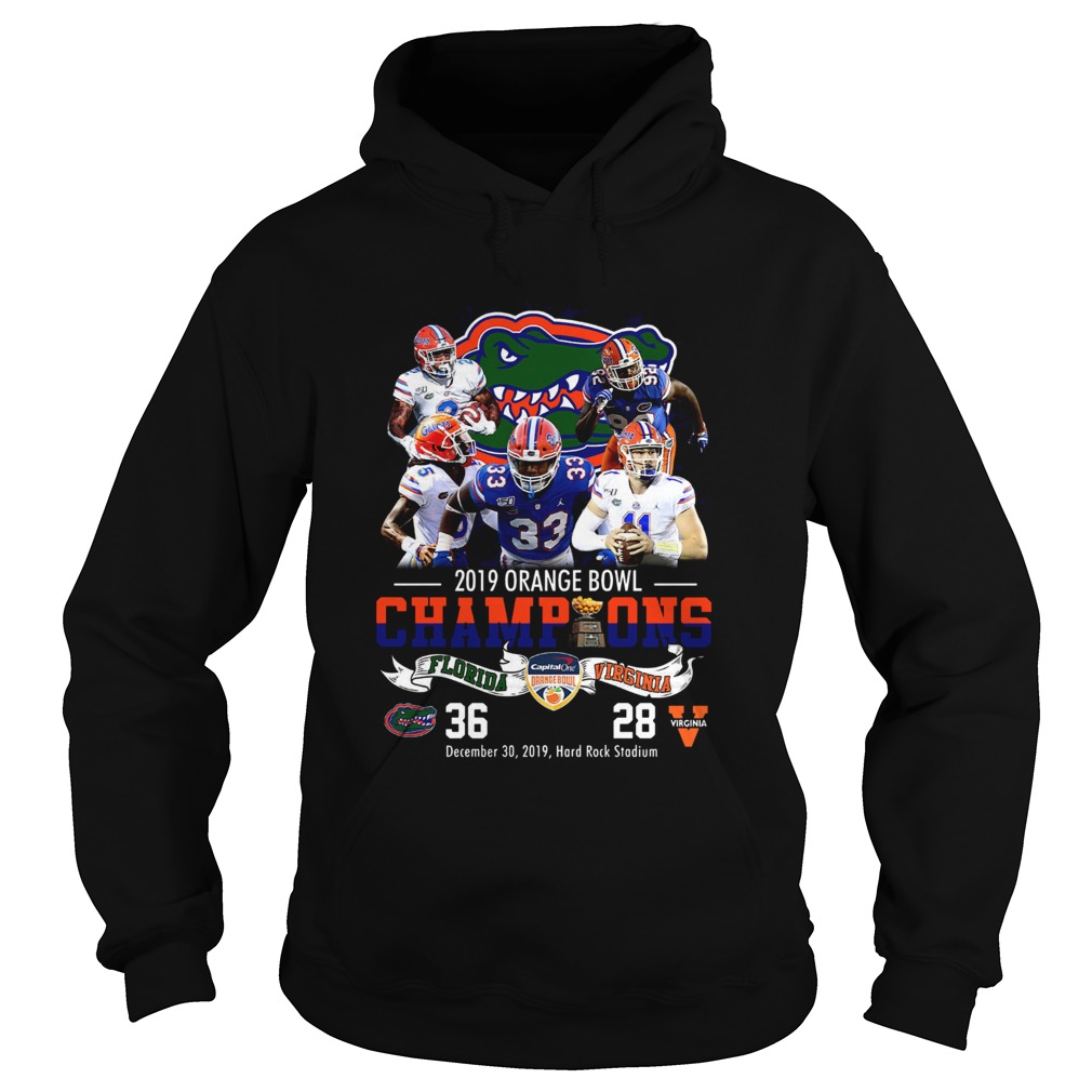 Florida Gators 2019 Orange Bowl Champions Florida VS Virginia Hoodie