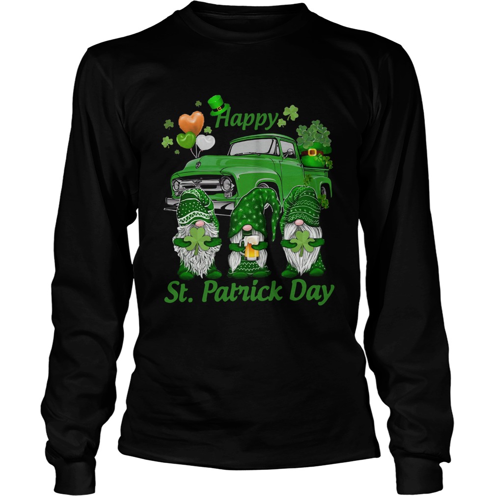 Gnomes Happy St Patricks Day LongSleeve
