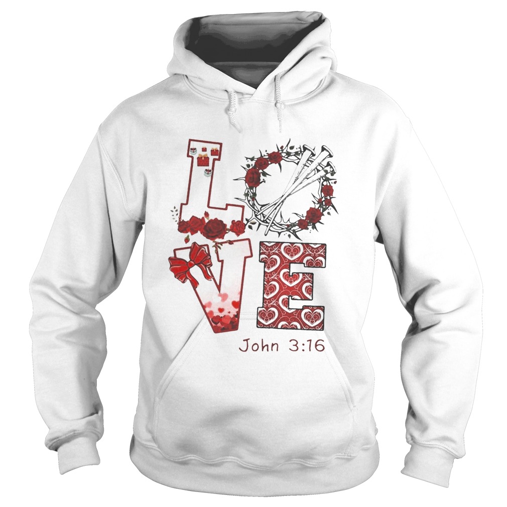 Love John 3 16 Hoodie