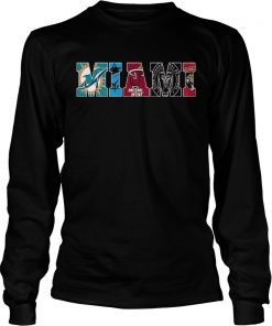 Miami Sport Teams Dolphins Marlins Heat Florida Panthers  LongSleeve